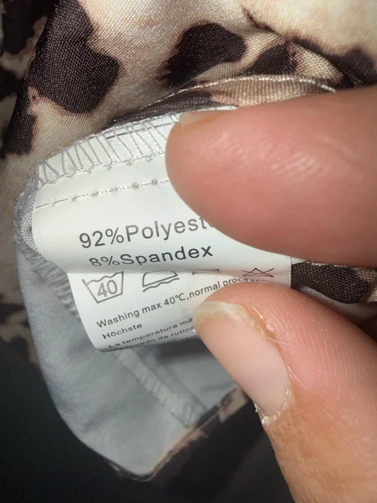 zeagoo Leopard Print Blouse 2XL | Chic Cheetah Vibes Button-Up Top - Picture 5 of 5